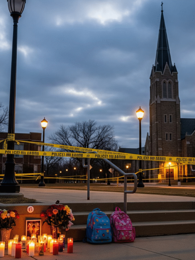 Devastation Unfolds in School Shooting Today in Minneapolis
